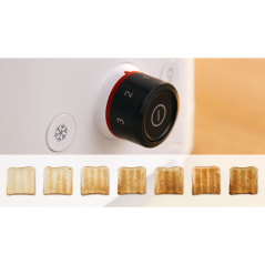 Bosch MyMoment TAT3M121 Toaster 950W White - Perfectly Toasted Bread Every Time!
